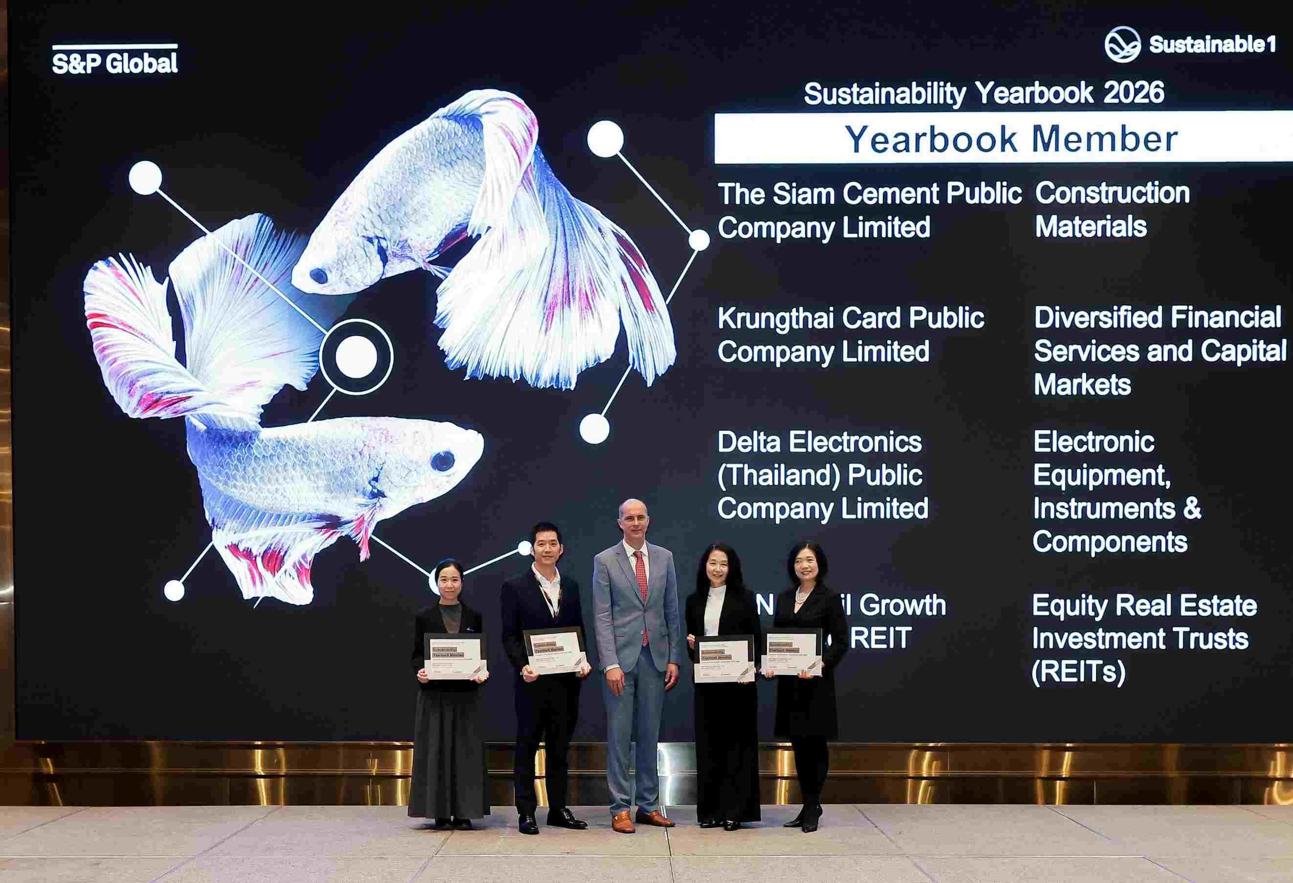 เดลต้า ประเทศไทย ติดอันดับ S&P Global Sustainability Yearbook 2026 ปีที่ 11